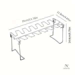 Grille barbecue pour cuisson efficace des pilons de poulet