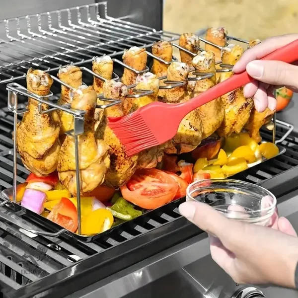 Outil de cuisson pratique pour pique-nique et barbecue