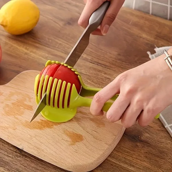 Support de découpe pour tomates et fruits, outil pratique