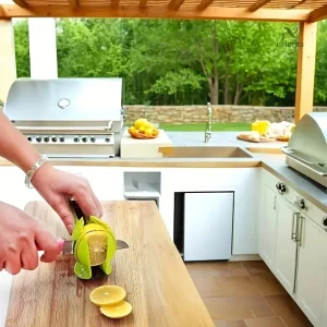Outil de découpe précis pour cuisine rapide et sécurisée