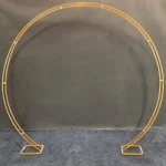 Hamac métallique jaune, parfait pour le jardin