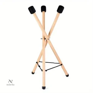 Support de tambour en bois pliable pour djembé et congas
