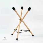 Accessoire de batterie en bois, parfait pour les performances live
