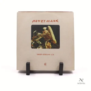 Support vinyle noir, idéal pour un rangement stylé et sécurisé