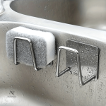 Support Éponge Inox pour Évier sans perçage