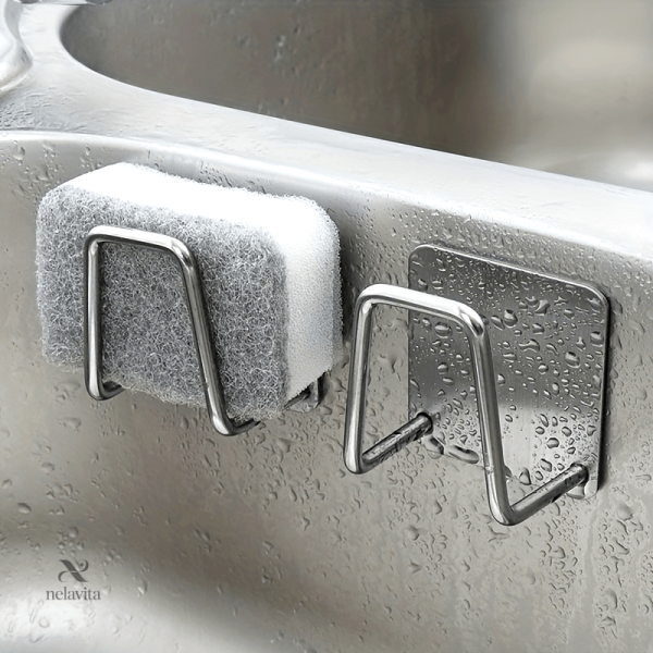 support-eponge-inox-pour-evier-fixation-sans-percage-1 Support Éponge Inox pour Évier sans perçage
