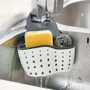Support éponge en silicone pour un rangement efficace