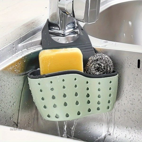 Organisateur d'éponge en silicone pour un usage quotidien