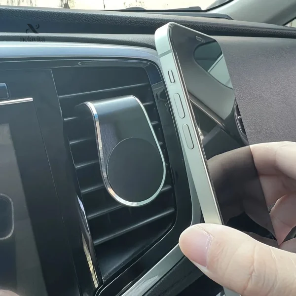 Accessoire voiture, support magnétique pour smartphone