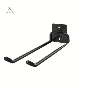 Support Mural pour Outils de Jardinage – Rangement Extérieur Robuste pour Pelles, Balais, Râteaux et Accessoires de Bricolage
