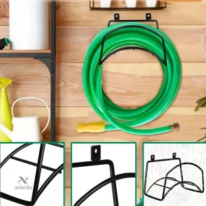 Solution gain de place pour jardin avec support mural