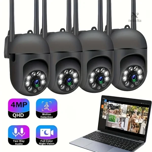 support-mural-universel-pour-camera-wi-fi-base-rotative-r-2d0jeg-1 Support mural pour caméra Wi-Fi