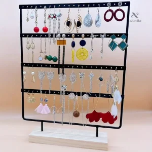 Présentoir à bijoux pratique pour organiser colliers et bracelets