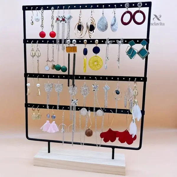 Présentoir à bijoux pratique pour organiser colliers et bracelets