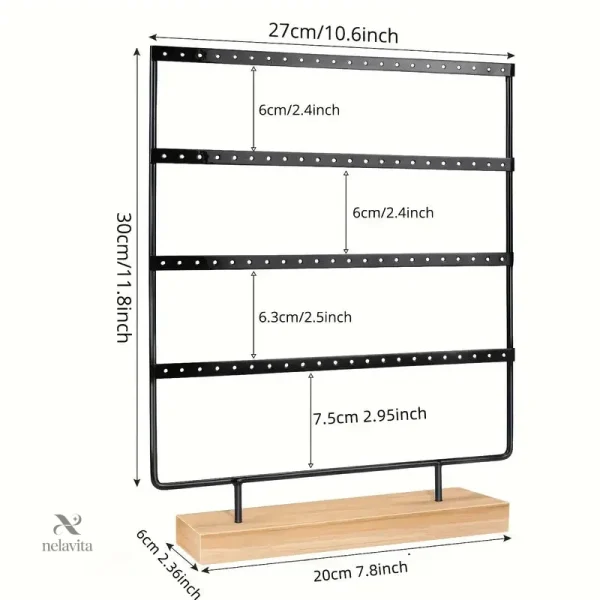 Rangement mural pour bijoux : colliers, bracelets et plus