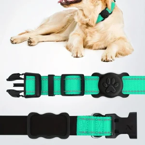 Support silicone pour médailles AirTag – Sécurité et confort pour votre animal