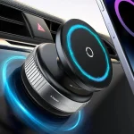 Support téléphone voiture design moderne avec rotation flexible
