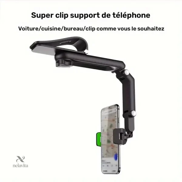 Support antidérapant pour GPS et appels mains libres