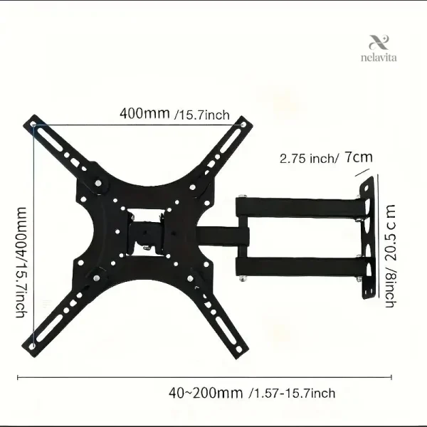 support-tv-mural-articule-meuble-rv-reglable-pour-ecran-p-z2zehi-1 Support TV mural articulé pour écran plat