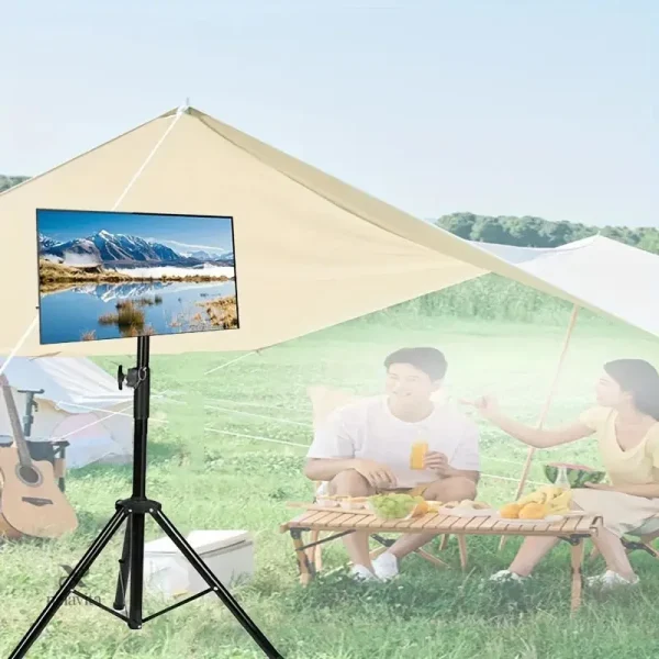 Support TV sur trépied réglable pour écran plat