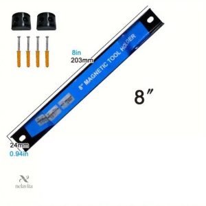 Supports Magnétiques pour Outils – Rangement Mural Organisé pour Tournevis, Clés et Pinces dans Atelier ou Magasin