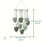 Accessoire bohème en macramé pour ambiance apaisante