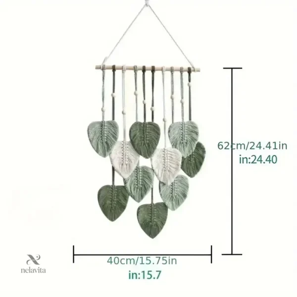 Accessoire bohème en macramé pour ambiance apaisante
