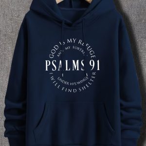 Sweat à capuche - Graphique avec poche kangourou