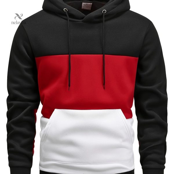 sweat-a-capuche-tricolore-1