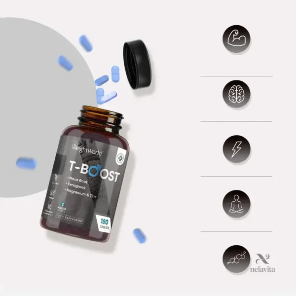 t-boost-weightworld-180-comprimes-naturels-a-la-maca-fenu-heyspd-1 T-Boost WeightWorld – Comprimés naturels pour booster la testostérone