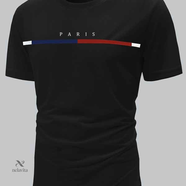 t-shirt-confortable-homme-avec-motif-imprime-paris-1