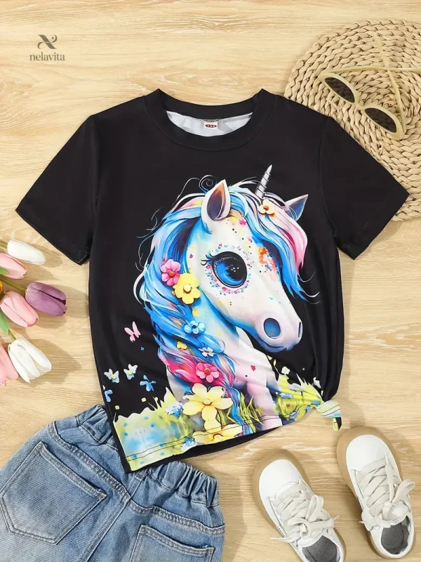 t-shirt-fille-licorne-coloree-haut-enfant-manches-courtes-dmt9ll-1
