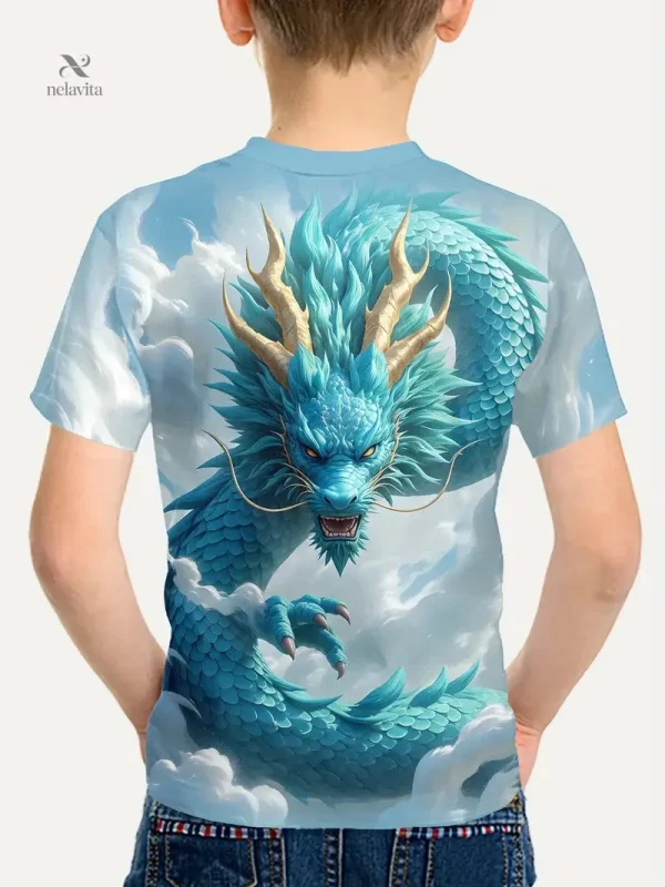 t-shirt-garcon-fantaisie-dragon-bleu-motif-3d-ecailles-et-nuages-1
