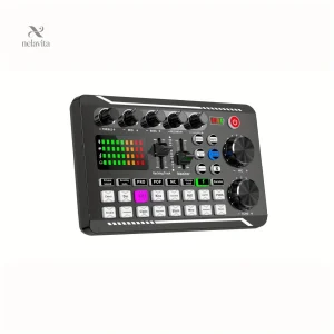 Table de mixage audio portable avec effets vocaux intégrés