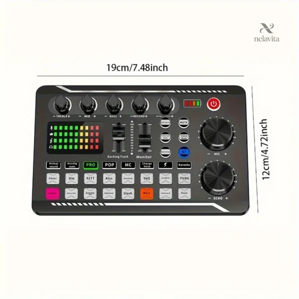 Mixeur compact pour créateurs de contenu et musiciens