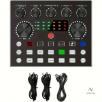 Table de mixage audio USB portable pour DJ et streaming