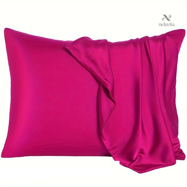 Taie d'oreiller en satin douce, 1 pièce - vue 3