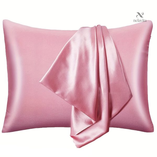 Taie d'oreiller satin, douceur et élégance