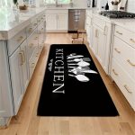 Tapis antidérapant pour cuisine, design pratique et fonctionnel
