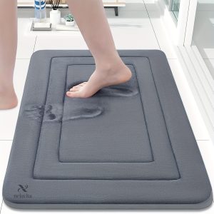 Tapis de bain mousse mémoire antidérapant