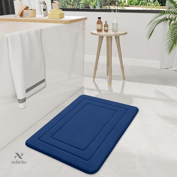 Tapis de bain en mousse pour un soutien agréable