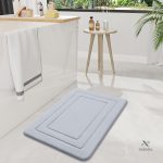 Tapis absorbant et confortable pour salle de bain