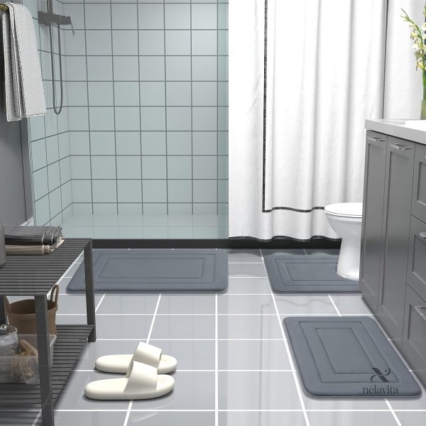 Tapis de bain avec absorption optimale