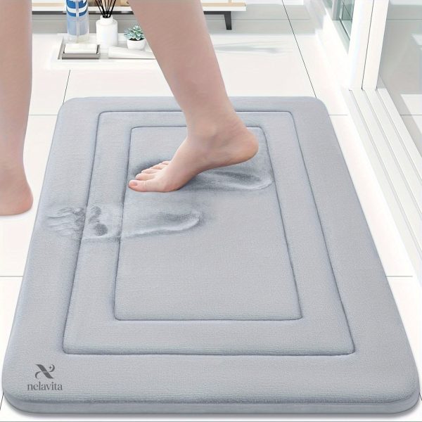 Tapis de bain absorbant et anti-glisse