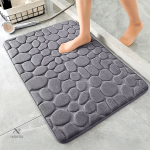 Tapis de bain antidérapant en mousse mémoire