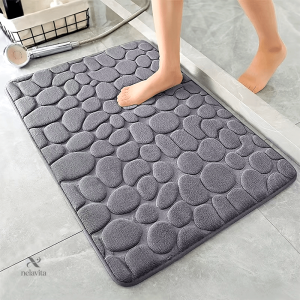 Tapis de bain antidérapant en mousse mémoire