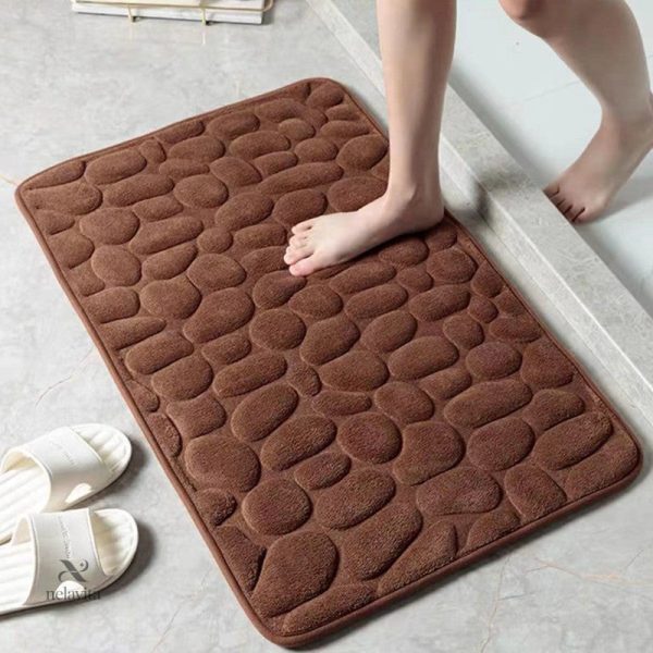 Tapis de bain en mousse, anti-glisse