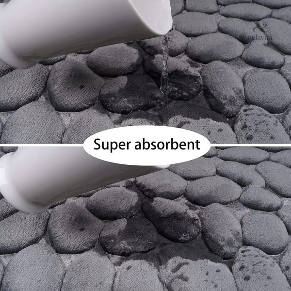 Tapis de bain design moderne antidérapant