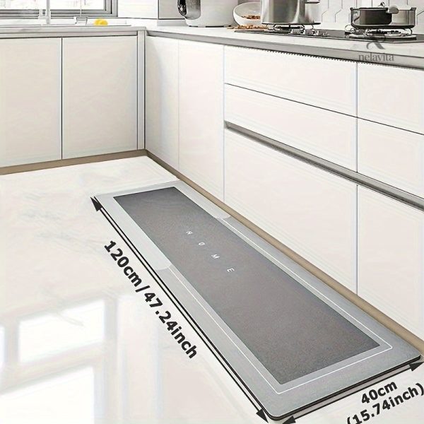 Tapis de Cuisine Ultra-Absorbant, élégance et sécurité