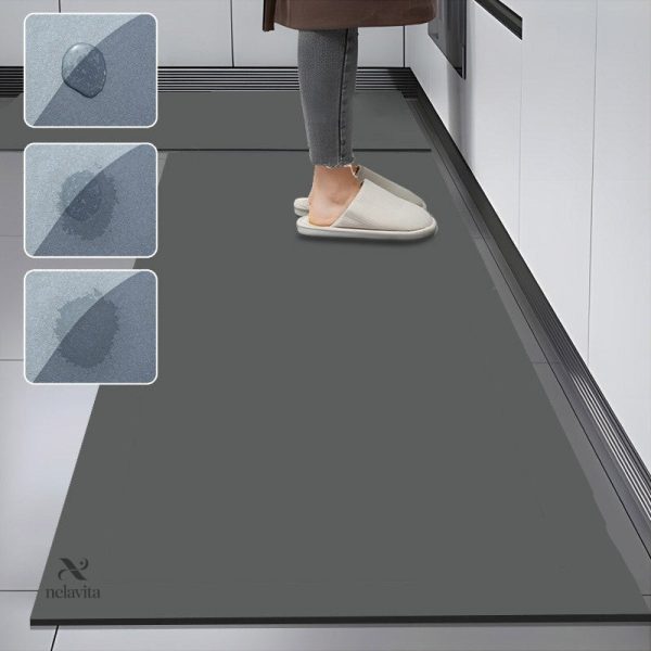 Tapis Antidérapant Ultra-Absorbant pour Cuisine